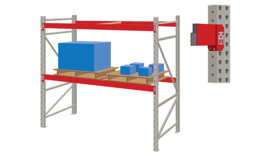 Roll Formed Industrial Racking for Warehouses from Raymond Handling Consultants