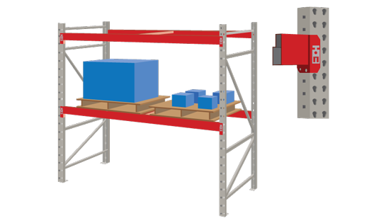 Roll Formed Industrial Racking for Warehouses from Raymond Handling Consultants