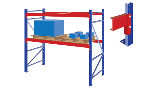 Structural Racking for Warehousing from Raymond Handling Consultants