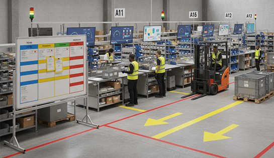 visual warehouse management