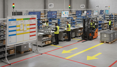 Visual Management in the Warehouse: A Lean Approach