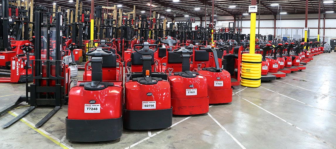 Forklift Rentals from Raymond Handling Consultants