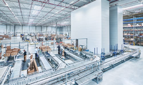 Vertical Buffer Modular Landing