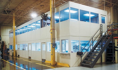 Modular Field Warehouse Modular Offices | Warehouse Buildings | Raymond Handling Consultants