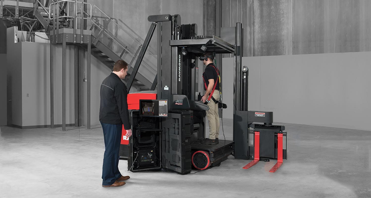 Virtual Reality Forklift Training Simulator